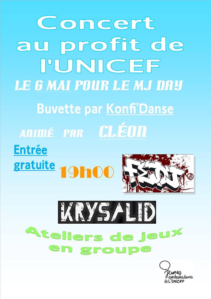 MJDAY UNICEF FEDJ KRYSALID ISSOIRE FABRIK 06 mai
