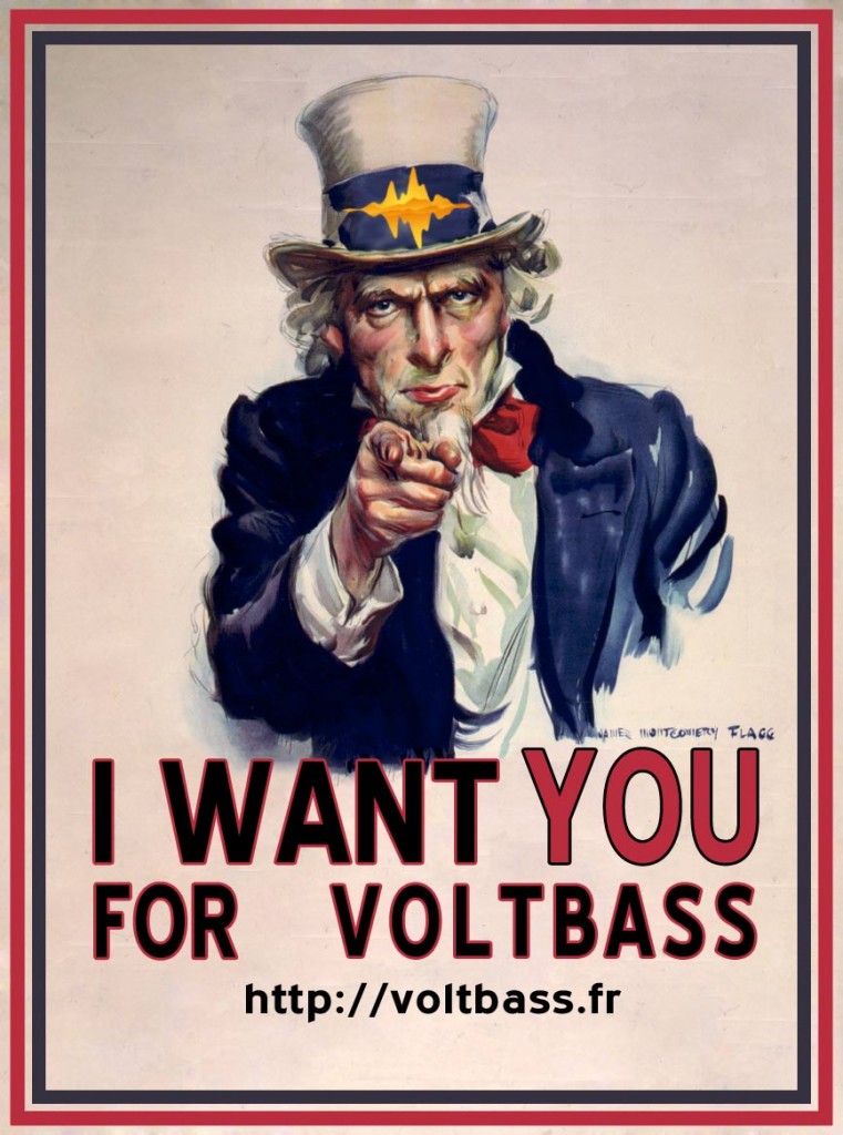 VoltBass recrute des contributeurs